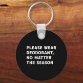 Gebruik alsjeblieft deodorant sleutelhanger (Voorkant)
