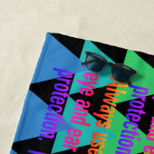 Gebruik altijd eye Spectrum Rainbow Blend Strandlaken (In situ)