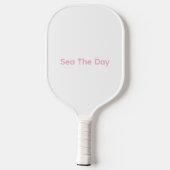 "Gebruik de Dag" Kleurrijke Viss Strand Paddle bal (Achterkant)