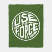 Gebruik de kracht 2 fleece deken (Voorkant)