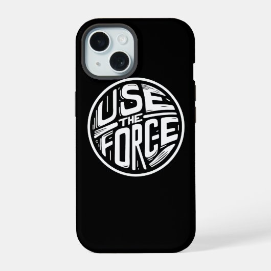 Gebruik de kracht 2 iPhone 15 case (Achterkant)