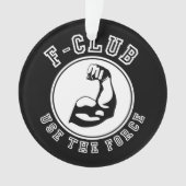 Gebruik de kracht ornament (voorkant)