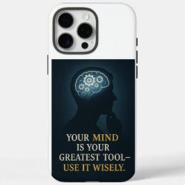 Gebruik de kracht van je geest iPhone 16 pro max hoesje