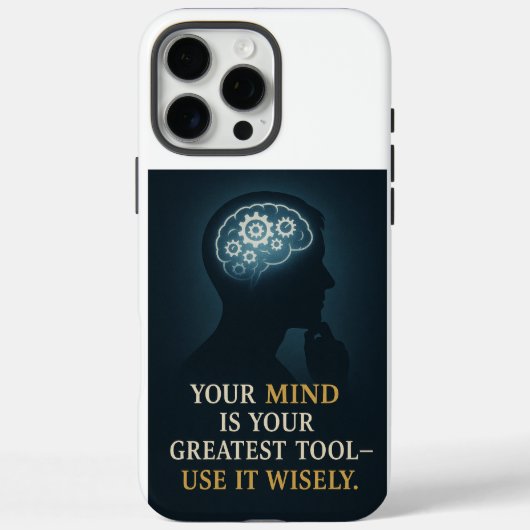 Gebruik de kracht van je geest Case-Mate iPhone case (Achterkant)