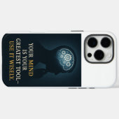Gebruik de kracht van je geest Case-Mate iPhone case (Achterkant (horizontaal))