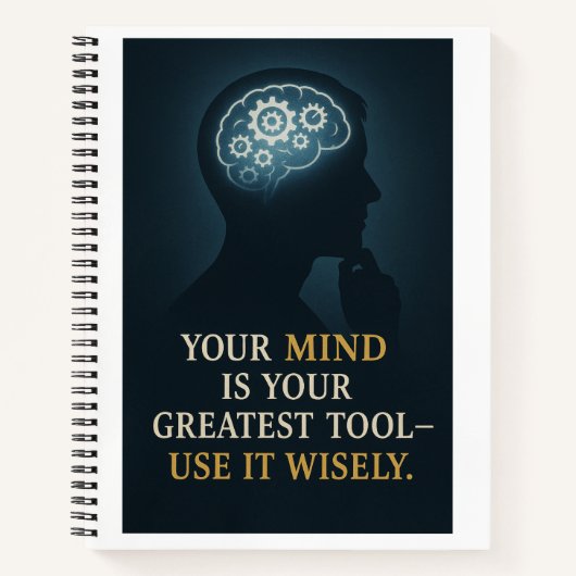 Gebruik de kracht van je geest notitieboek (Voorkant)