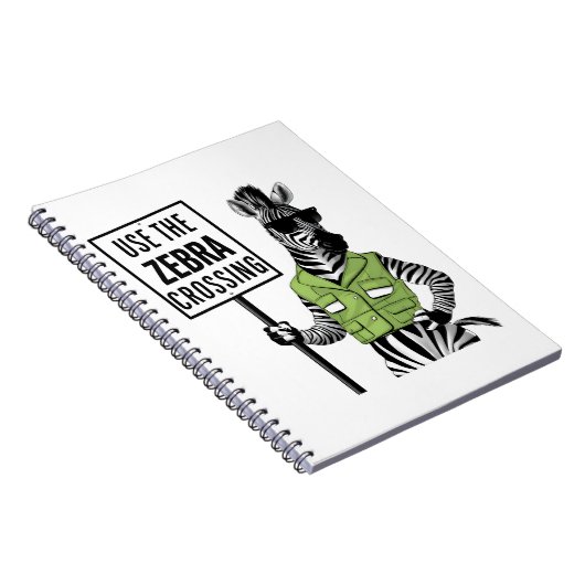 Gebruik de Zebra Crossing Notitieboek (Rechterzijde)