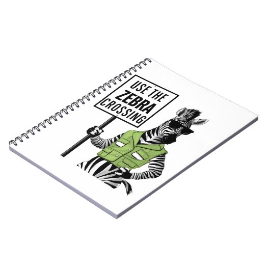 Gebruik de Zebra Crossing Notitieboek (Linkerzijde)