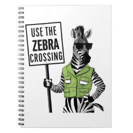 Gebruik de Zebra Crossing Notitieboek