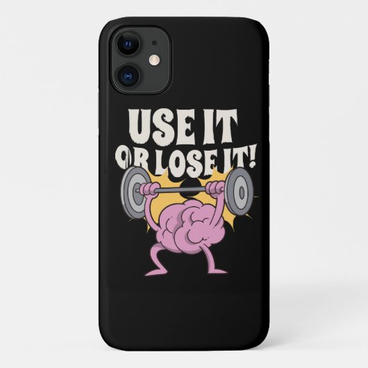Gebruik en train je brein Case-Mate iPhone case (Achterkant)