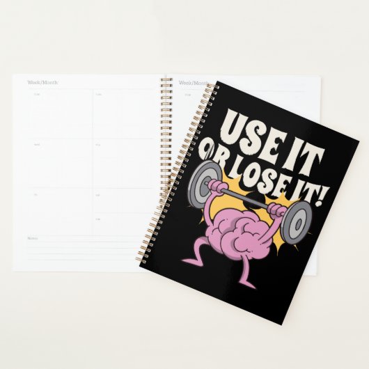 Gebruik en train je brein planner (Display)