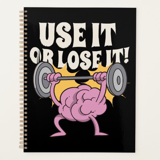 Gebruik en train je brein planner (Voorkant)