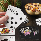 Gebruik en train je brein pokerkaarten (Insitu)