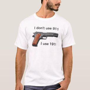 Gebruik geen 911 t-shirt