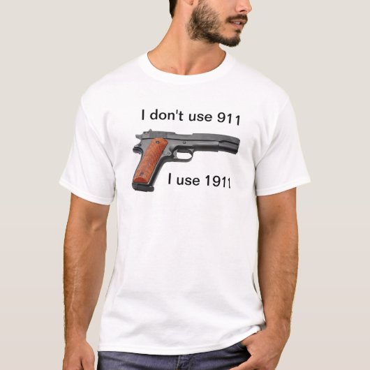Gebruik geen 911 t-shirt (Voorkant)