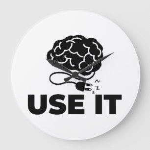 Gebruik het - Brain Design Grote Klok