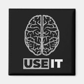 Gebruik het - Brain Design Magneet (Voorkant)