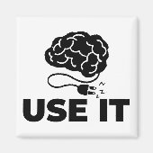 Gebruik het - Brain Design Magneet (Voorkant)