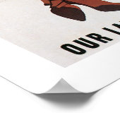 Gebruik het omhoog - Draag het uit - zorg ervoor! Poster (Hoek)