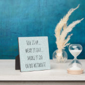 "Gebruik het omhoog"Inspirerend de Vertoning van h Fotoplaat (Insitu)