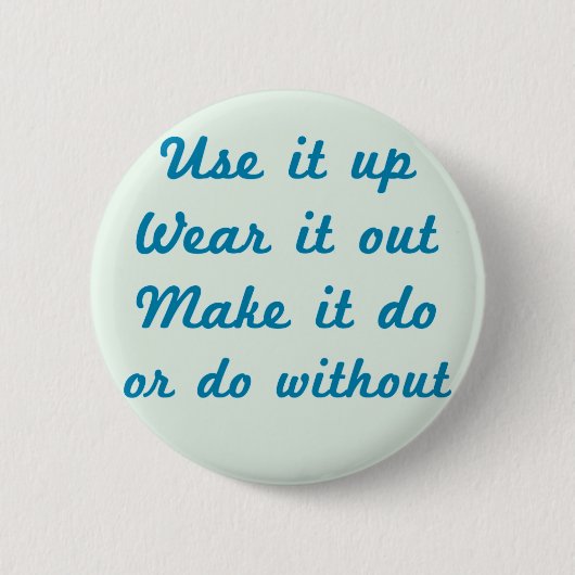 Gebruik het omhoog ronde button 5,7 cm (Voorkant)