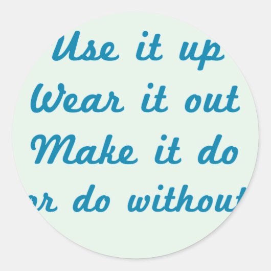 Gebruik het op ronde sticker (Voorkant)