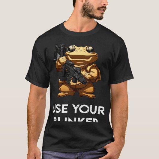Gebruik je Blinker 3 T-shirt (Voorkant)