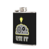 Gebruik je brein heupfles (Links)