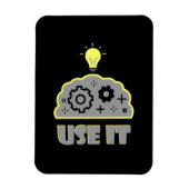 Gebruik je brein magneet (Verticaal)