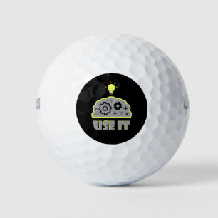 Gebruik je hersenen golfballen
