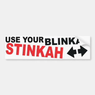 Gebruik je jaloeziestaartje bumpersticker