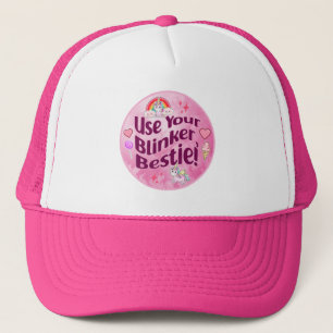 Gebruik je oogklep, Bestie! BFF Beste Vrienden Har Trucker Pet