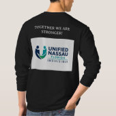 Gebruik je stem en stem t-shirt (Achterkant)