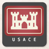 GEBRUIK Logo & tekst Kartonnen Onderzetters (Voorkant)