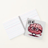 Gebruik me grappig brein notitieboek (Binnen)