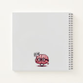 Gebruik me grappig brein notitieboek (Achterkant)