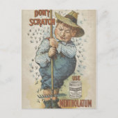 Gebruik Mentholatum Ephemera niet Briefkaart (Voorkant)