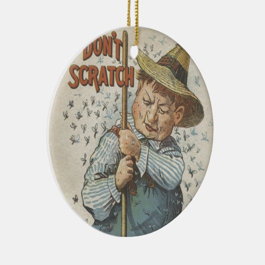 Gebruik Mentholatum Ephemera niet Keramisch Ornament (Rechts)