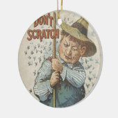 Gebruik Mentholatum Ephemera niet Keramisch Ornament (Links)