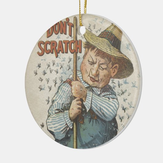 Gebruik Mentholatum Ephemera niet Keramisch Ornament (Links)