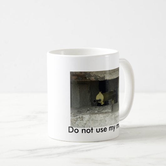 Gebruik mijn mok niet! (Voorkant rechts)