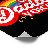 Gebruik niet de papa stem Lgbt Poster (Hoek)