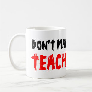 GEBRUIK NIET MIJN DOCENTENSTEM koffiekoppen Koffiemok