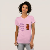 Gebruik niet mijn docentenstem t-shirt (Voorkant volledig)