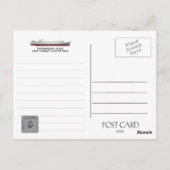 GEBRUIK SACRAMENTO AOE-1 FAST COMBAT SUPPORT -Brie Briefkaart (Achterkant)