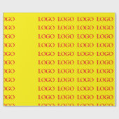 Gebruik uw afbeelding of logo cadeaupapier (Vlak)