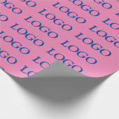 Gebruik uw Afbeelding of Logo Cadeaupapier (Hoek)