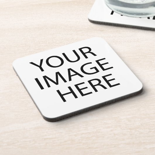 Gebruik uw Afbeelding of Logo Drankjes Onderzetter (Linkerzijde)