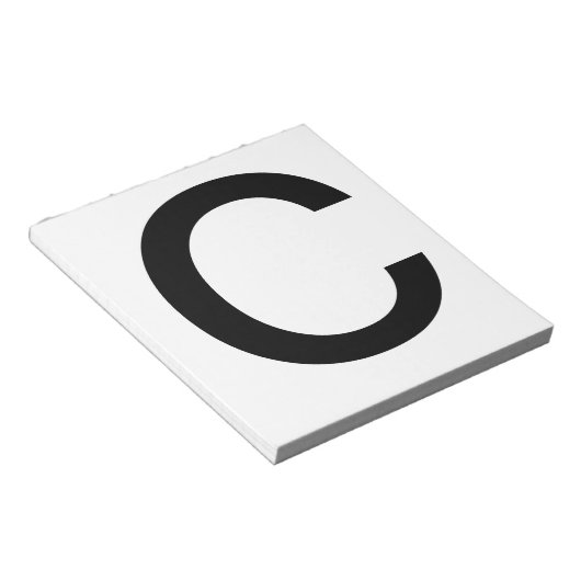 Gebruik uw Afbeelding of Logo Notitieblok (Schuin)