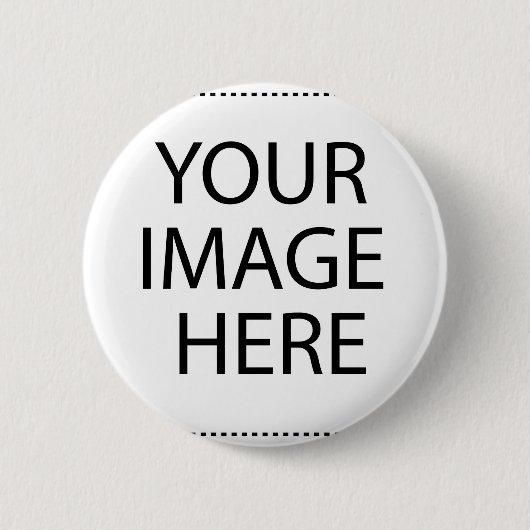 Gebruik uw Afbeelding of Logo Ronde Button 5,7 Cm (Voorkant)